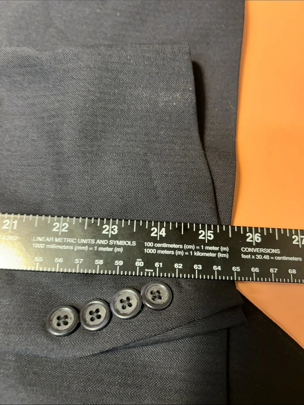 Classic Men's Black Blazer - Tailored Two-Button Jacket pmk005